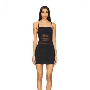 Super down mini dress